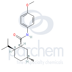 (1r,2s,5r)-n-(4-methoxyphenyl)-5-methyl-2-(1-methylethyl)cyclohexane-carboxamide distributor