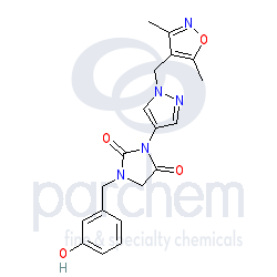 3-(1-((3,5-dimethylisoxazol-4-yl)methyl)-1h-pyrazol-4-yl)-1-(3-hydroxybenzyl)imidazolidine-2,4-dione distributor