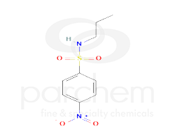 chemicalstructure-benzenesulfonamide-4-nitro-n-propyl-