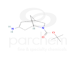 chemicalstructure-3-amino-6-aza-bicyclo-3.2.1-octane-6-carboxylic-acid-tert-butyl-ester
