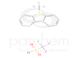 chemicalstructure-5-methyl-d3-dibenzothiophenium-1-1-1-trifluoromethanesulfonate