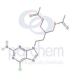 9-(4-acetoxy-3-acetoxymethylbut-1-yl)-2-amino-6-chloropurine distributor