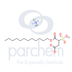 ammonium lauryl sulfosuccinate distributor cas: 37451-77-7 c16h33no7s chemical structure