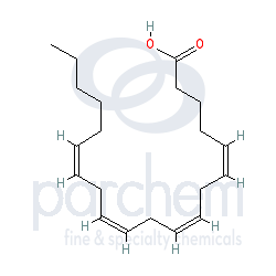 arachidonic acid distributor cas: 506-32-1 c20h32o2 chemical structure