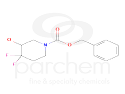 578885 578885_benzyl-3-3-difluoro-4-hydroxymethyl-pyrrolidine-1-carboxylate.png chemical structure