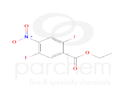 441555 441555_benzoic-acid-2-5-difluoro-4-nitro-ethyl-ester.png chemical structure