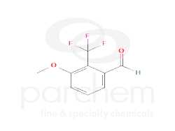 652985 652985_benzaldehyde-3-methoxy-2-trifluoromethyl-.png chemical structure