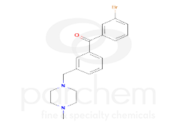 240395 4-bromo-4'-(4-methylpiperazinomethyl) benzophenone chemical structure