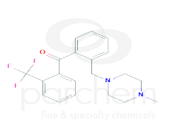 261256 5-(3-methoxybenzyl)-7-(trifluoromethyl)-1,2,3,3a,4,5-hexahydropyrrolo[1,2-a]quinoxaline chemical structure