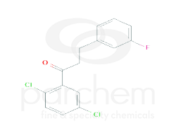 503705 4'-chloro-3-(3-chloro-5-fluorophenyl)propiophenone chemical structure