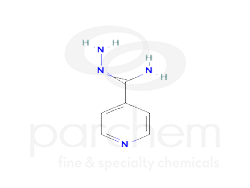 113176 4-pyridinecarboximidic acid, hydrazide chemical structure