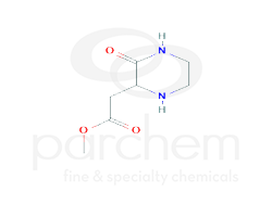 270099 methyl 2-[(2r)-3-oxopiperazin-1-ium-2-yl]acetate chemical structure