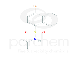 362136 4-bromo-n-isopropylnaphthalene-1-sulfonamide chemical structure