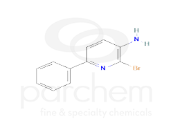 686401 2-bromo-6-phenylpyridin-3-amine chemical structure