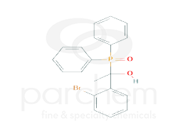 715273 1-(2-bromophenyl)-1-(diphenylphosphoryl)ethan-1-ol chemical structure