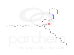 873645 1-[(2,2-dinonyl-1,3-dioxolan-4-yl)methyl]piperidine chemical structure