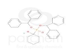 894898 bis(diphenylmethyl) (1-hydroxycyclohexyl)phosphonate chemical structure
