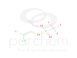 908300 2,2-dichloroethenyl ethyl (trifluoromethyl)phosphonate chemical structure