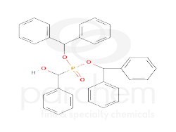 910400 bis(diphenylmethyl) [hydroxy(phenyl)methyl]phosphonate chemical structure