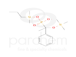 928312 dimethyl(propyl)silyl {1-phenyl-1-[(trimethylsilyl)oxy]ethyl}phosphonate chemical structure