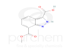 99643 7-(methoxycarbonyl)-1h-indazole-3-carboxylic acid chemical structure