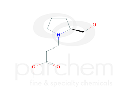 653876 653876_1-pyrrolidinepropanoic-acid-2-hydroxymethyl-methyl-ester-s-9ci-.png chemical structure