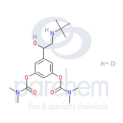 bambuterol hydrochloride distributor cas: 81732-46-9 c18h29n3o5 chemical structure