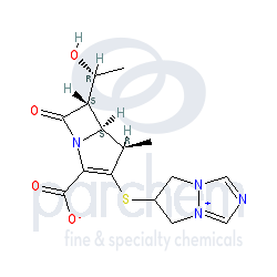 biapenem distributor cas: 120410-24-4 c15h18n4o4 chemical structure