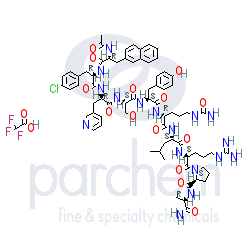 cetrorelix distributor cas: 120287-85-6 c70-h92-cl-n17-o14 chemical structure
