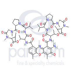 dactinomycin distributor cas: 50-76-0 c22h29fo4 chemical structure