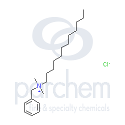 dodecyl dimethyl benzyl ammonium chloride distributor cas: 139-07-1 c21h38n·cl chemical structure