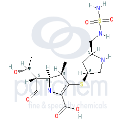 doripenem distributor cas: 148016-81-3 c15h24n4o6 chemical structure