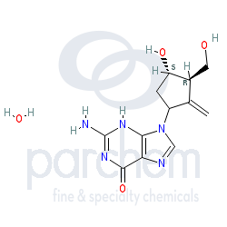 entecavir distributor cas: 209216-23-9 c12-h15-n5-o3.h2-o chemical structure