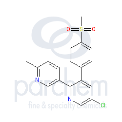 etoricoxib distributor cas: 202409-33-4 c21h26o3 chemical structure