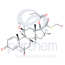 fluticasone propionate distributor cas: 80474-14-2 c25h31f3o5s chemical structure