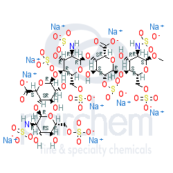 fondaparinux sodium distributor cas: 114870-03-0 c31h45n3na10o49s8 chemical structure