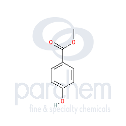 methyl paraben distributor cas: 99-76-3 ch3oocc6h4oh chemical structure