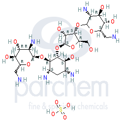 neomycin sulfate distributor cas: 1405-10-3 h2-o4-s.x-unspecified chemical structure