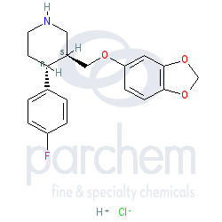 paroxetine hydrochloride distributor cas: 78246-49-8 c19-h20-f-n-o3.cl-h chemical structure