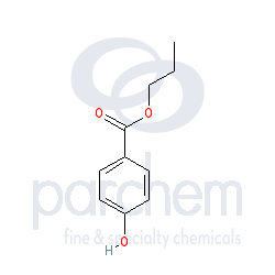 propyl paraben distributor cas: 94-13-3 c10h12o3 chemical structure