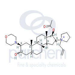 rocuronium distributor cas: 143558-00-3 c32h53n2o4 chemical structure