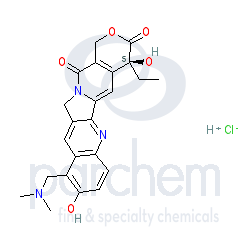 topotecan hydrochloride distributor cas: 119413-54-6 c23 h23 n3 o5 «hcl chemical structure