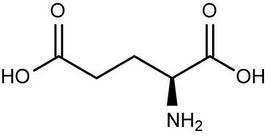 L-Glutamic Acid Molecular Structure