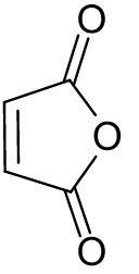 Maleic Anhydride molecular structure