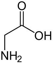 Glycine molecular structure